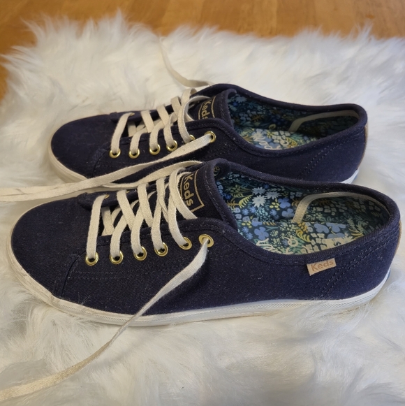 Keds Women's Navy Athletic Shoes - Picture 3 of 9